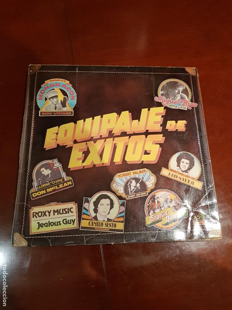Discos de vinilo: EQUIPAJE DE EXITOS-MONDRAGON-MIGUEL RIOS- - Foto 2