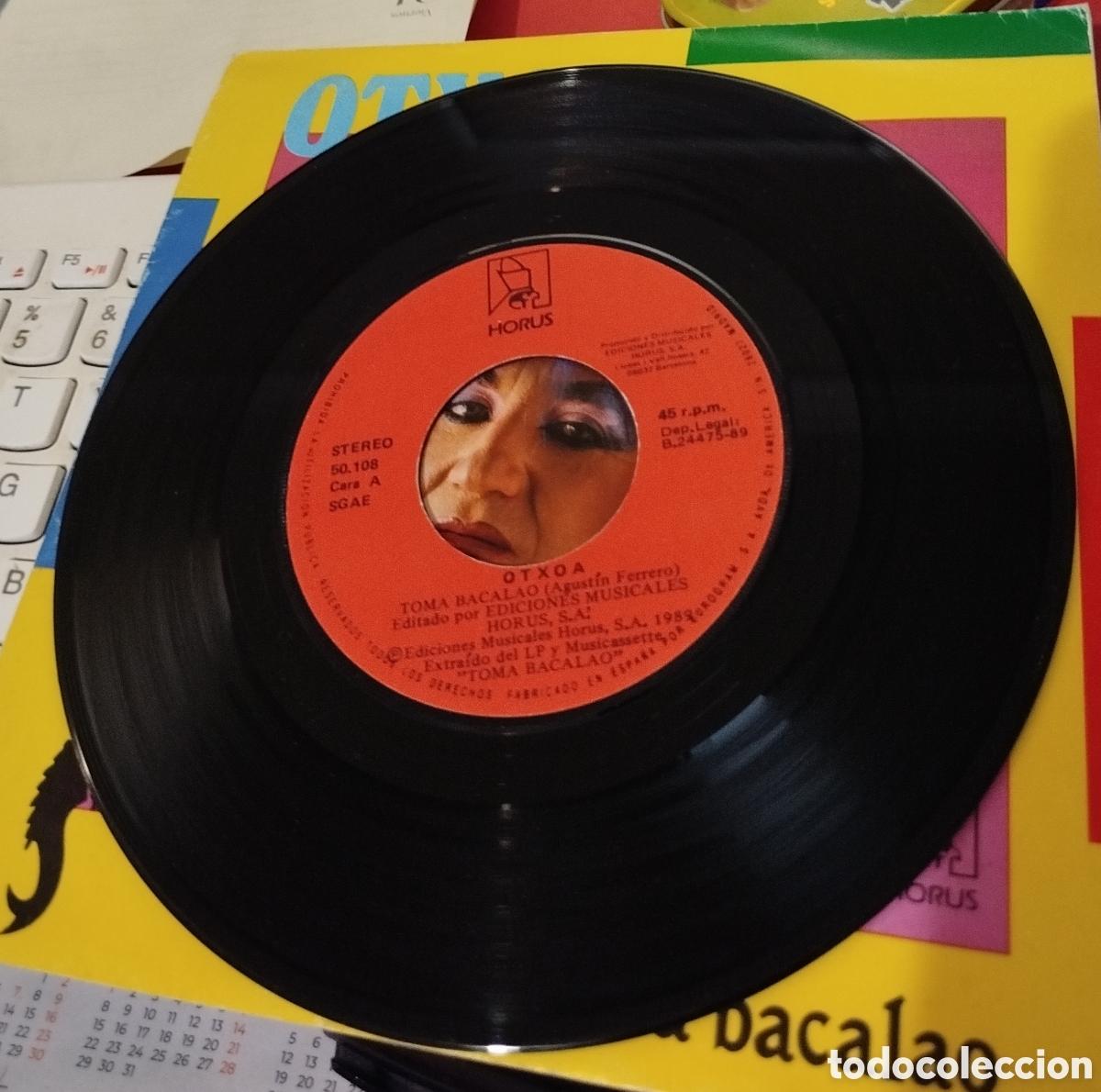 Discos de vinilo: Otxoa - Toma bacalao - Foto 2