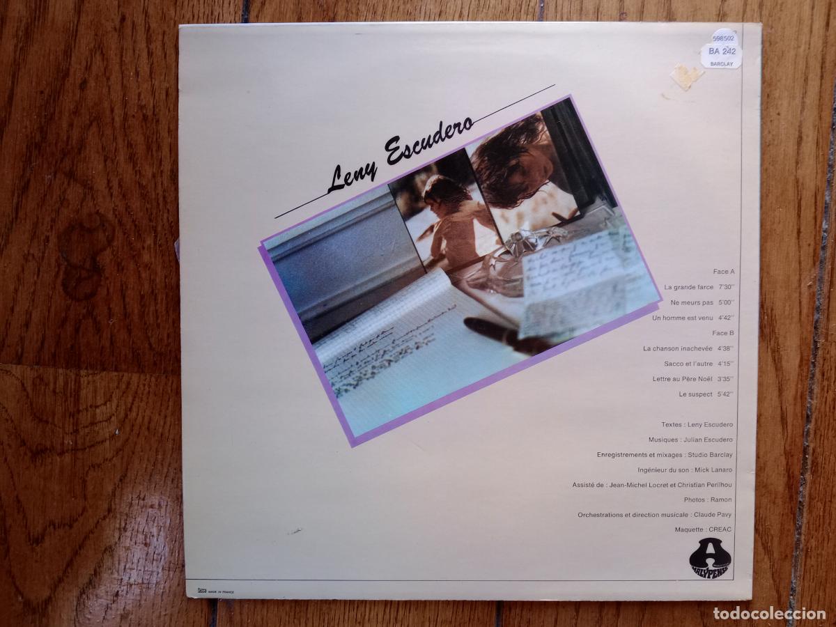 Discos de vinilo: Leny Escudero - la grande farce - Foto 2