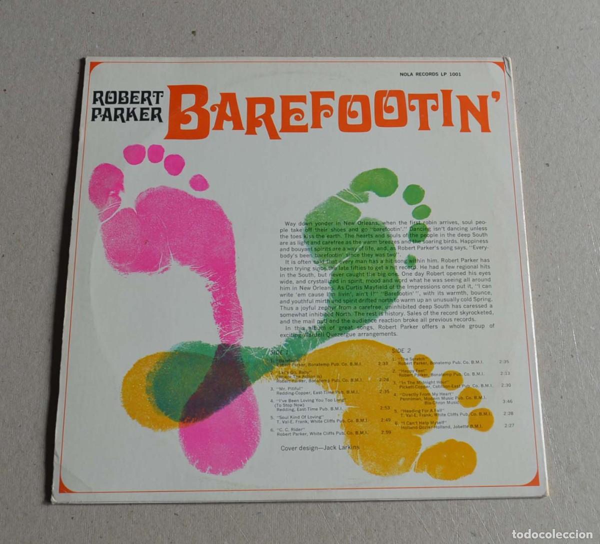 Discos de vinilo: ROBERT PARKER - BAREFOOTIN (ed. 1966) - Foto 2