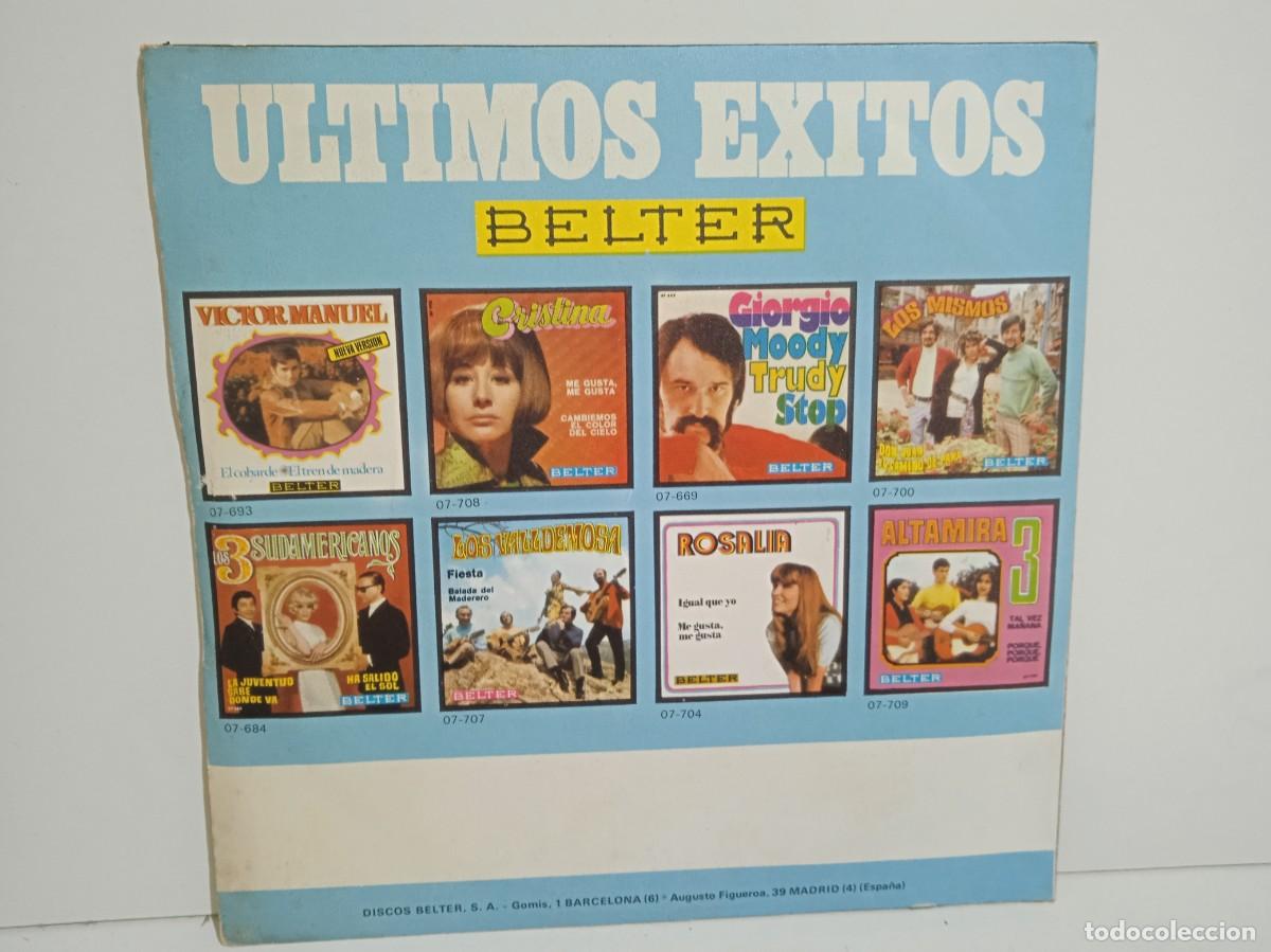 Discos de vinilo: Cristina - Todas Las Cosas - Single - 1970 - Foto 2