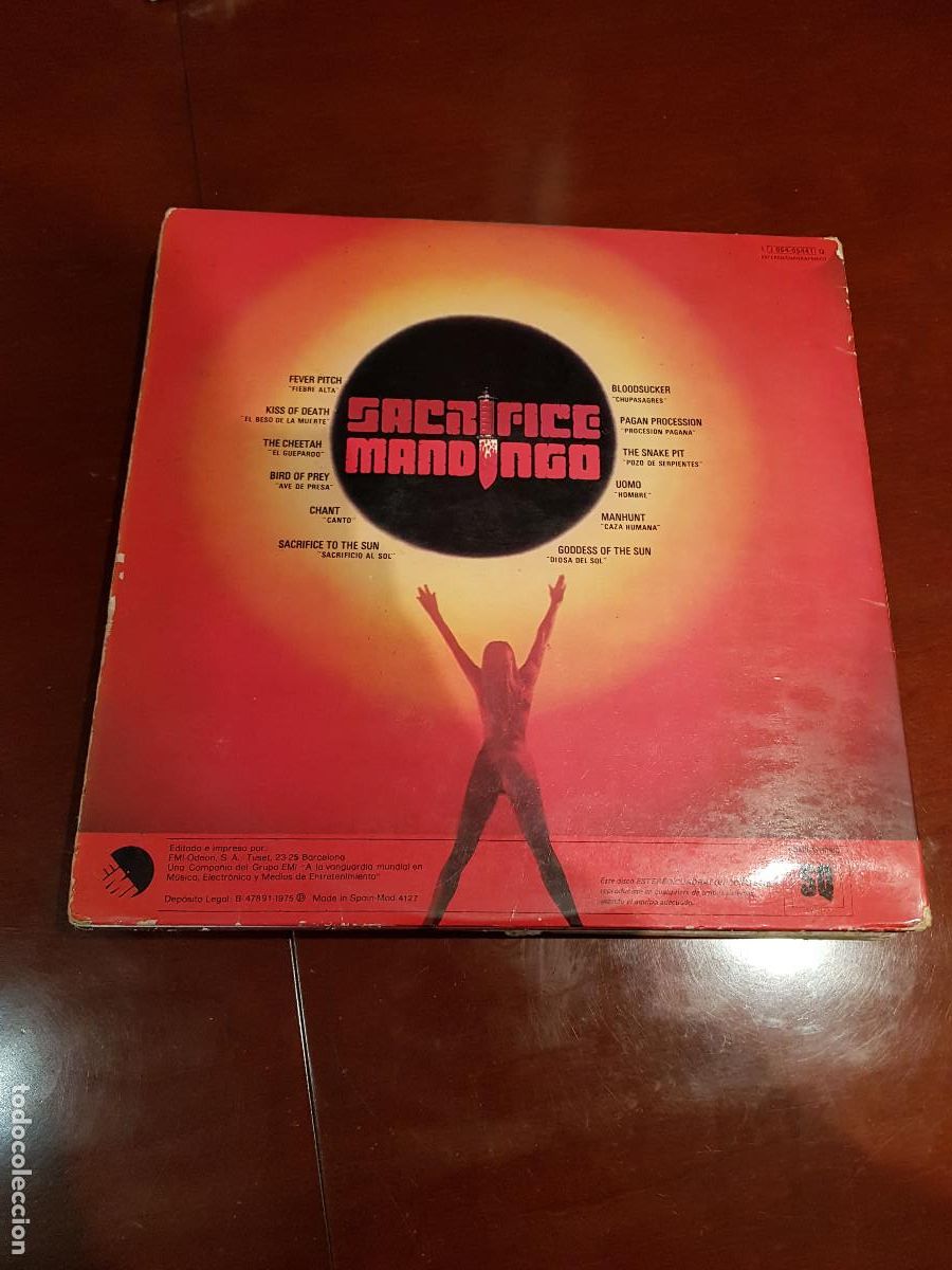Discos de vinilo: SACRIFICE MANDINGO-NUEVA DIMENSION - Foto 2