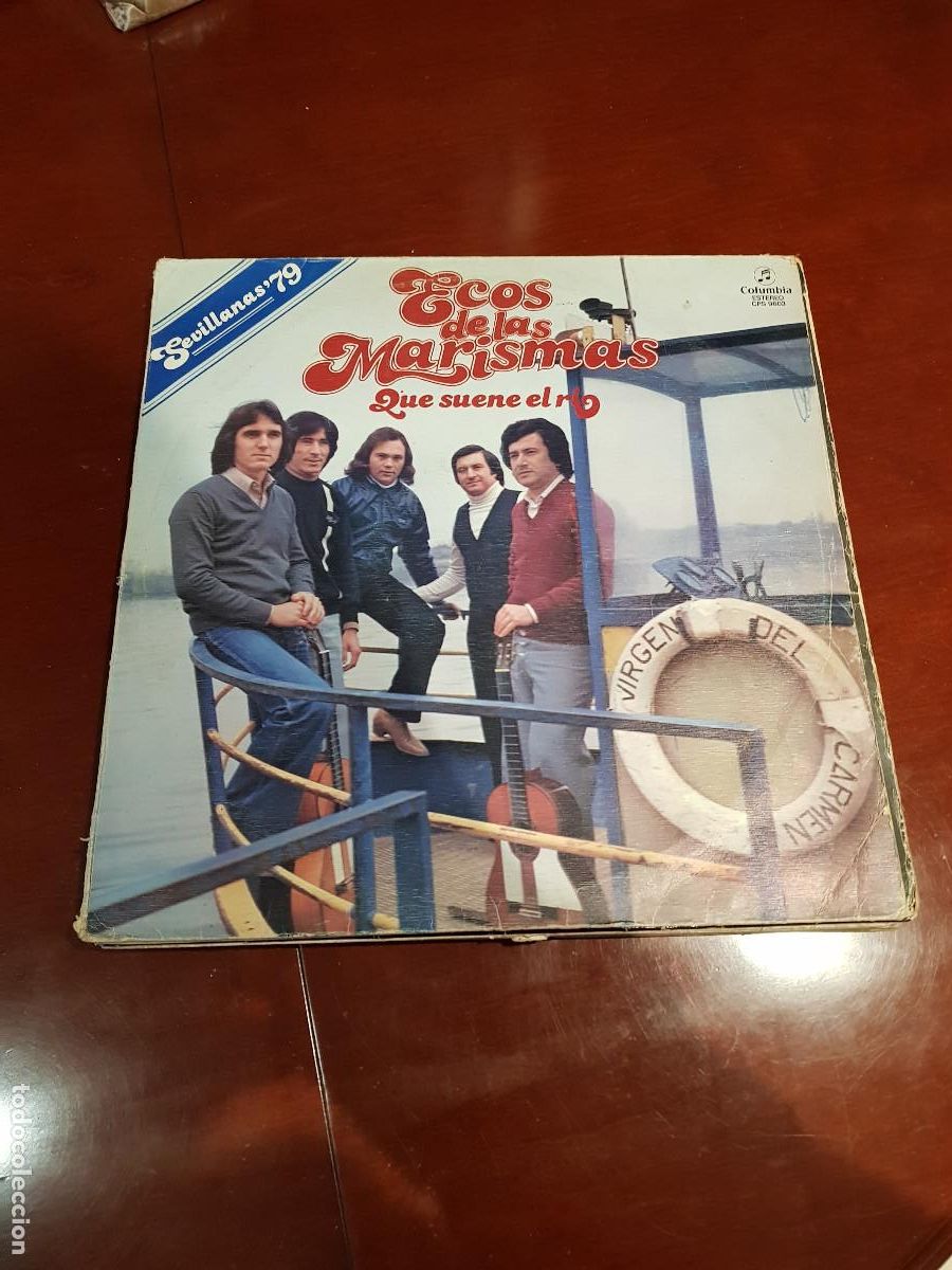 Discos de vinilo: ECOS DE LAS MARISMAS-QUE SUENE EL RIO - Foto 1