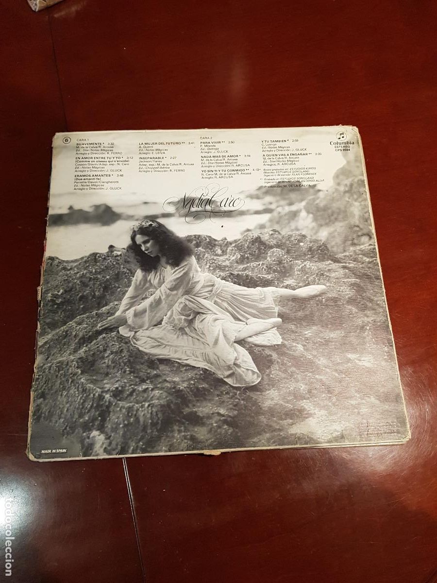 Discos de vinilo: NYDIA CARO-PARA VIVIR - Foto 2