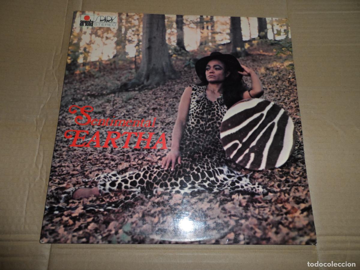 Discos de vinilo: EARTHA KITT - Sentimental Eartha (SPAIN 1971) - Foto 1