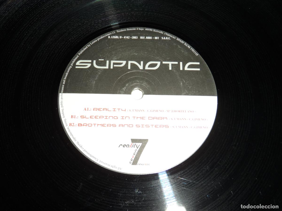 Discos de vinilo: Supnotic &lrm;&ndash; Reality (SPAIN 2003) - Foto 3