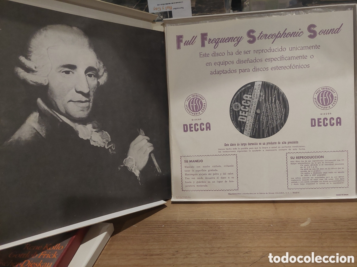 Discos de vinilo: LPS BOX HAYDN &Uacute;LTIMAS MISAS PERFECTO - Foto 2