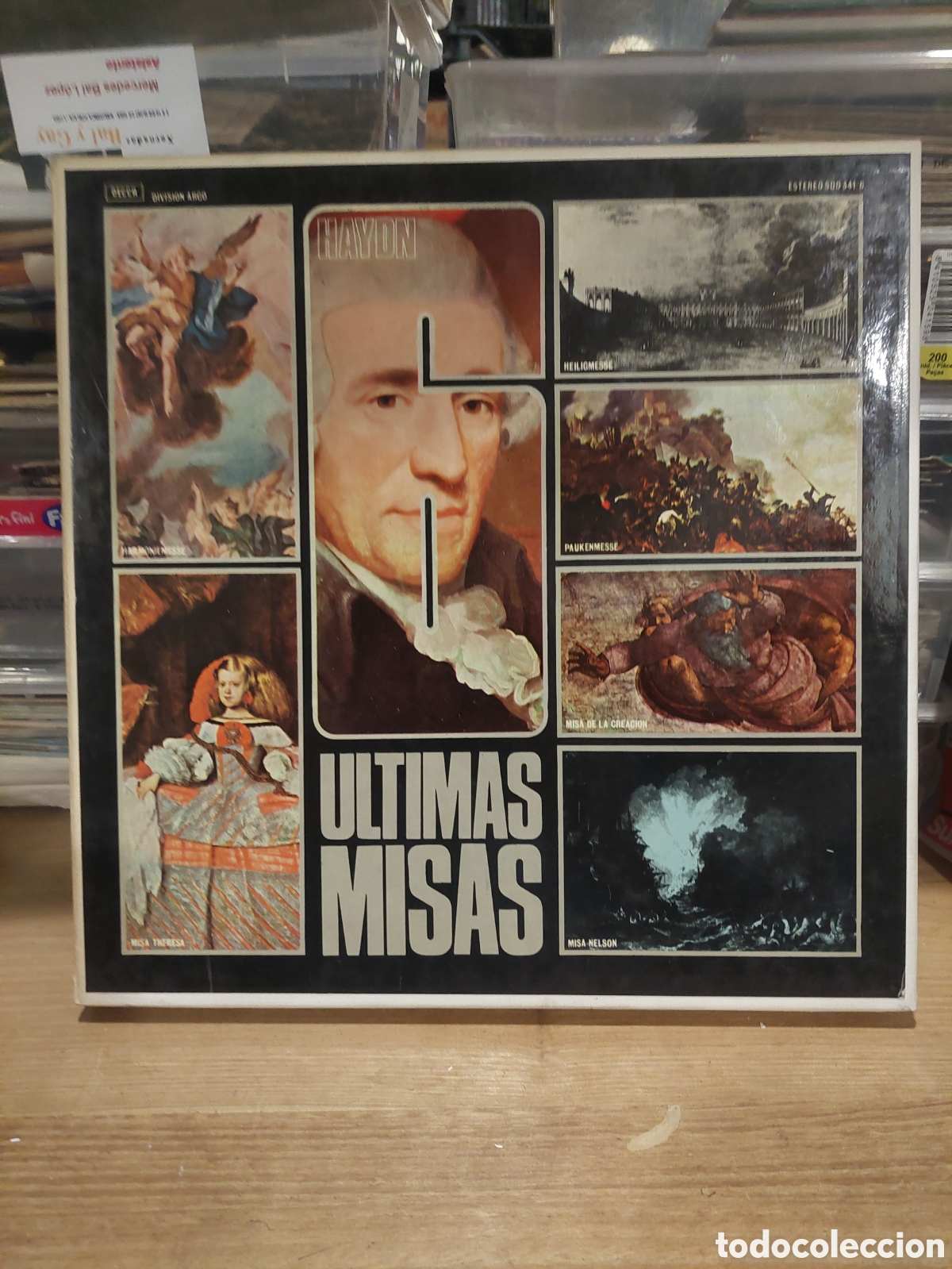 Discos de vinilo: LPS BOX HAYDN &Uacute;LTIMAS MISAS PERFECTO - Foto 1
