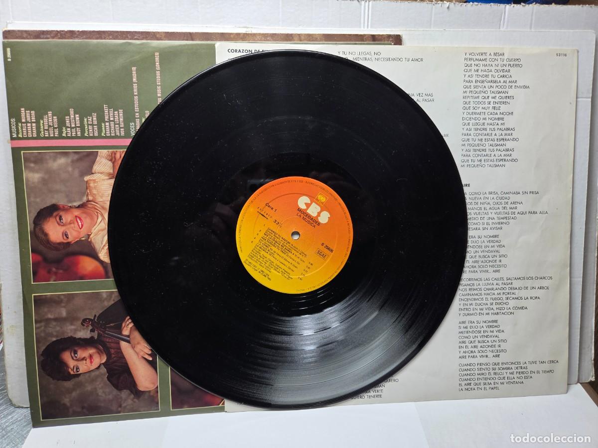 Discos de vinilo: LP - MOCEDADES - LA MUSICA - CBS 1983 - Foto 2