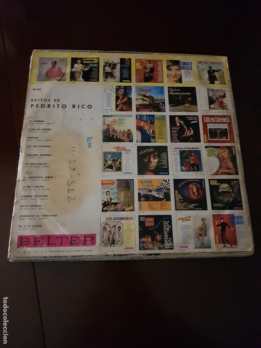 Discos de vinilo: EXITOS DE PEDRITO RICO - Foto 2