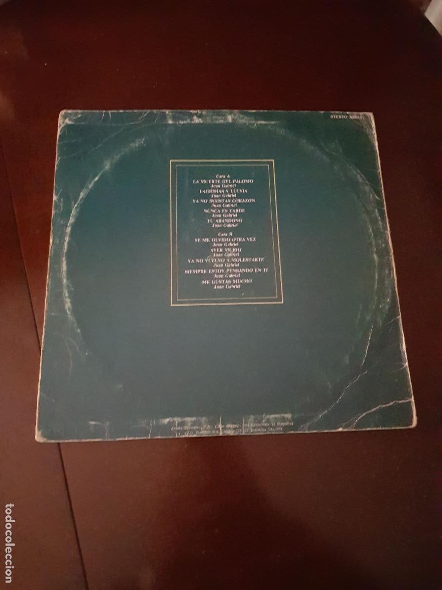 Discos de vinilo: ROCIO DURCAL-CANTA A JUAN GABRIEL - Foto 2