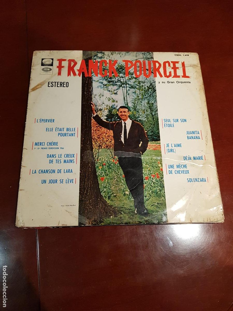 Discos de vinilo: FRANCK POURCEL Y SU GRAN ORQUESTA - Foto 1