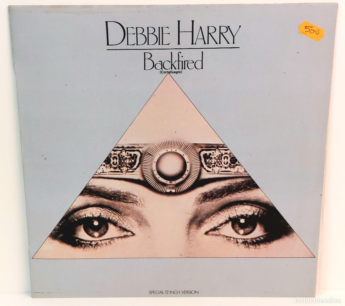 Discos de vinilo: DEBBIE HARRY - BACKFIRED - MAXI SINGLE VINILO - 1981 - Foto 1