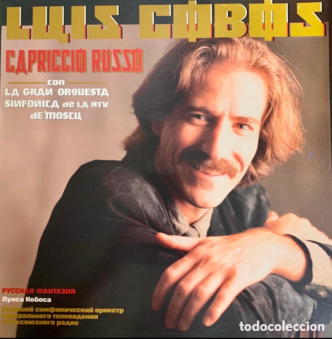 Discos de vinilo: Disco Vinilo LP. Luis Cobos. &ldquo;Capriccio Russo&rdquo;. 1986. - Foto 1