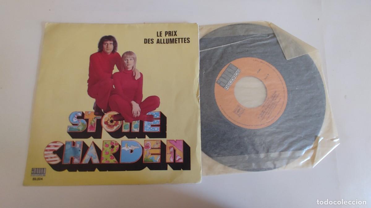 Discos de vinilo: STONE ET ERIC CHARDEN-SINGLE LE PRIX DES ALLUMETTES
