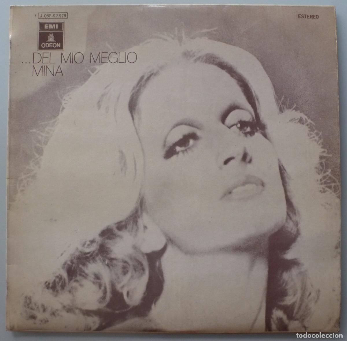 Discos de vinilo: MINA - &hellip;DEL MIO MEGLIO (LP EMI-ODEON 1971 ESPA&Ntilde;A) - Foto 1
