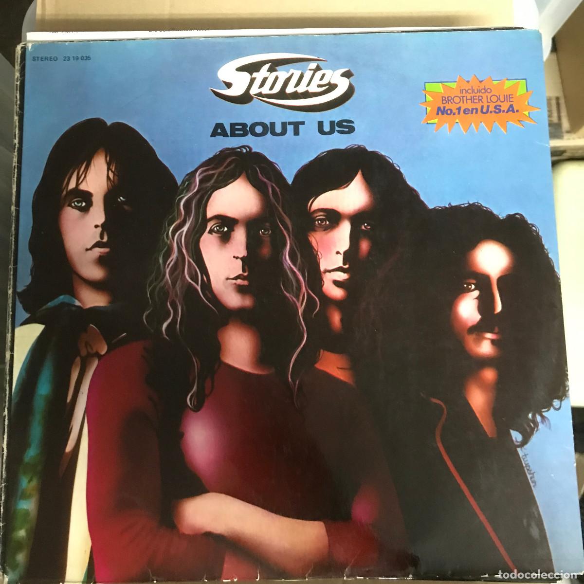 Discos de vinilo: STORIES - ABOUT US - LP KAMA SUTRA 1973 - Foto 1