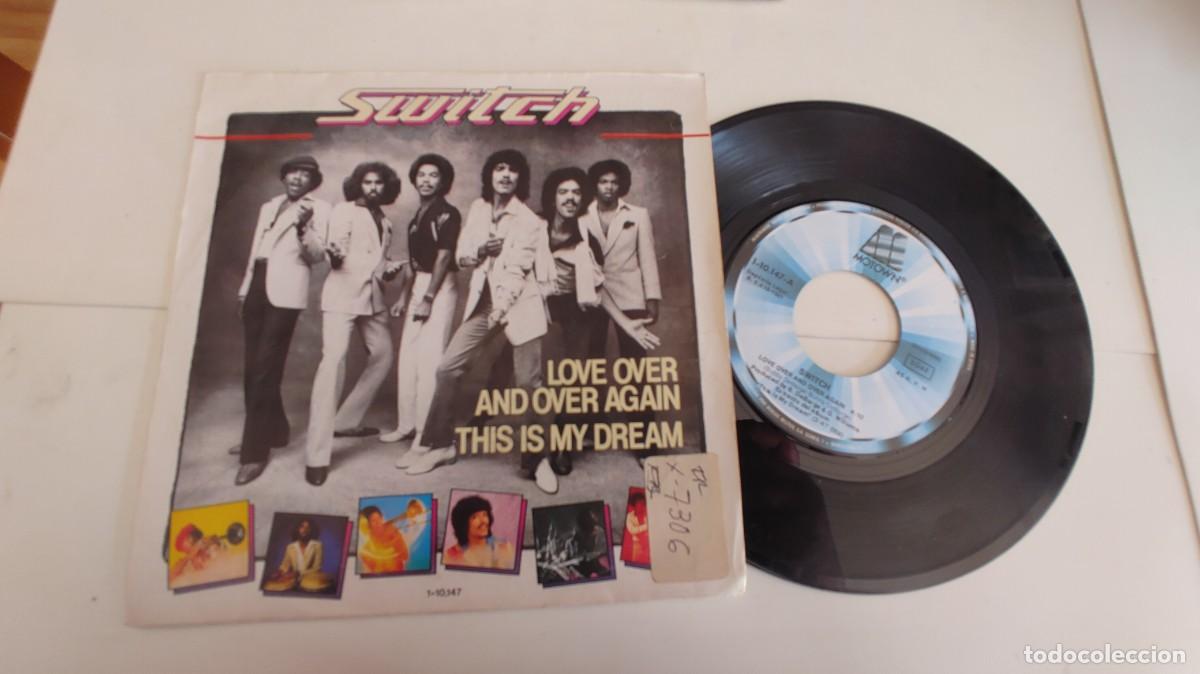 Discos de vinilo: SWITCH-SINGLE LOVE OVER AND OVER AGAIN - Foto 1