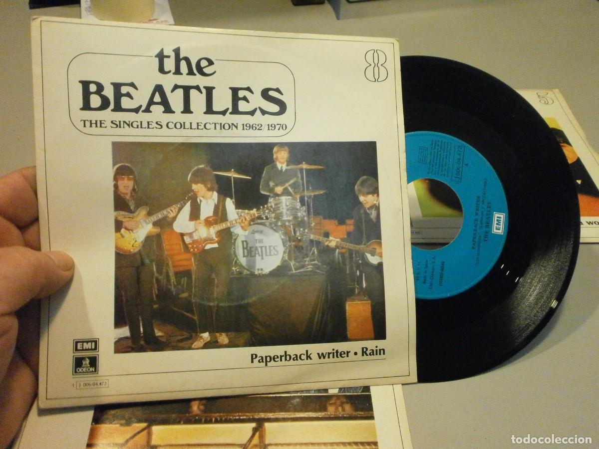 Discos de vinilo: lote de 4 singles the beatles - Foto 2