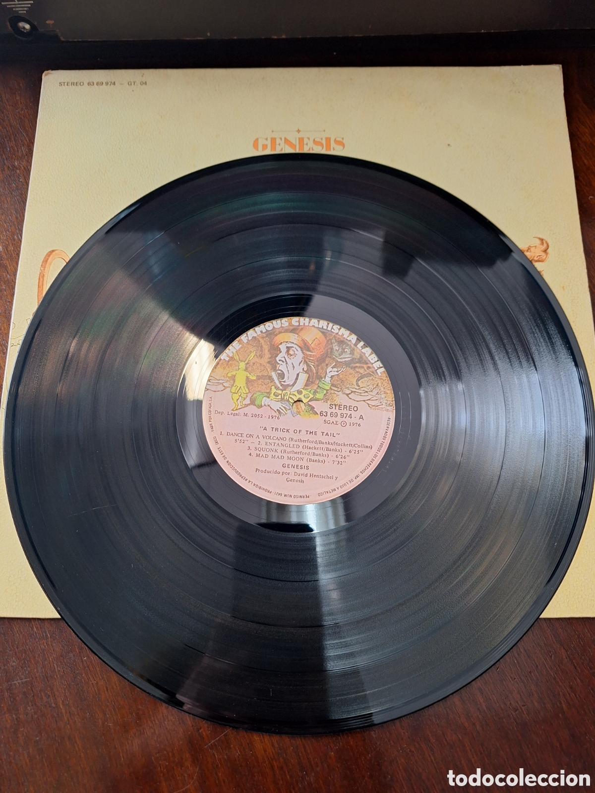 Discos de vinilo: GENESIS - A TRICK OF THE TAIL / 1976 - Foto 3