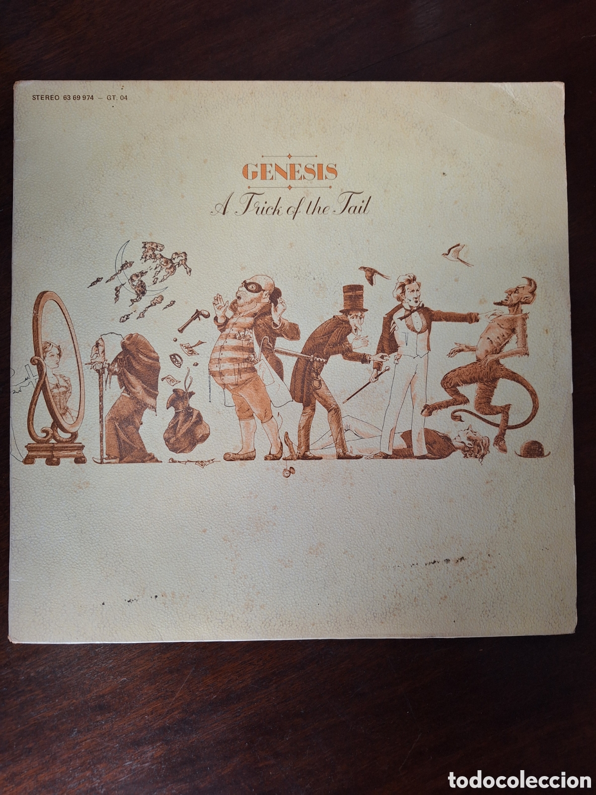 Discos de vinilo: GENESIS - A TRICK OF THE TAIL / 1976 - Foto 1