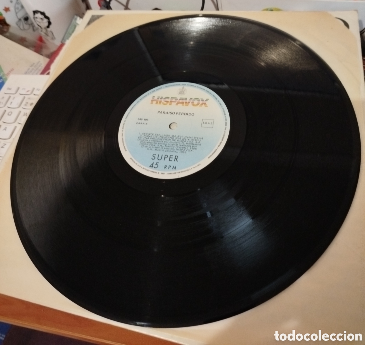 Discos de vinilo: Para&iacute;so perdido - solo silencio - Foto 2
