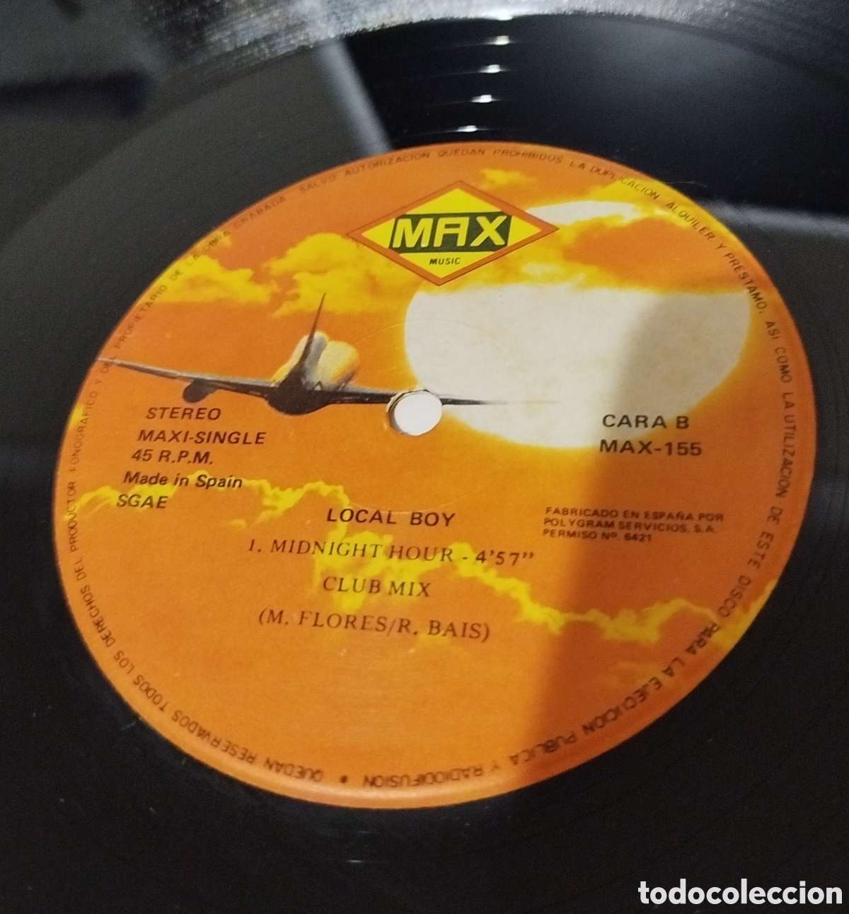 Discos de vinilo: Local Boy - Midnight Hour - Foto 3