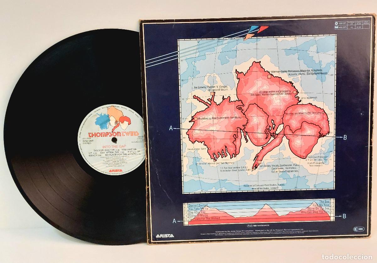 Discos de vinilo: THOMPSON TWINS - INTO THE GAP - 1984 - Foto 2