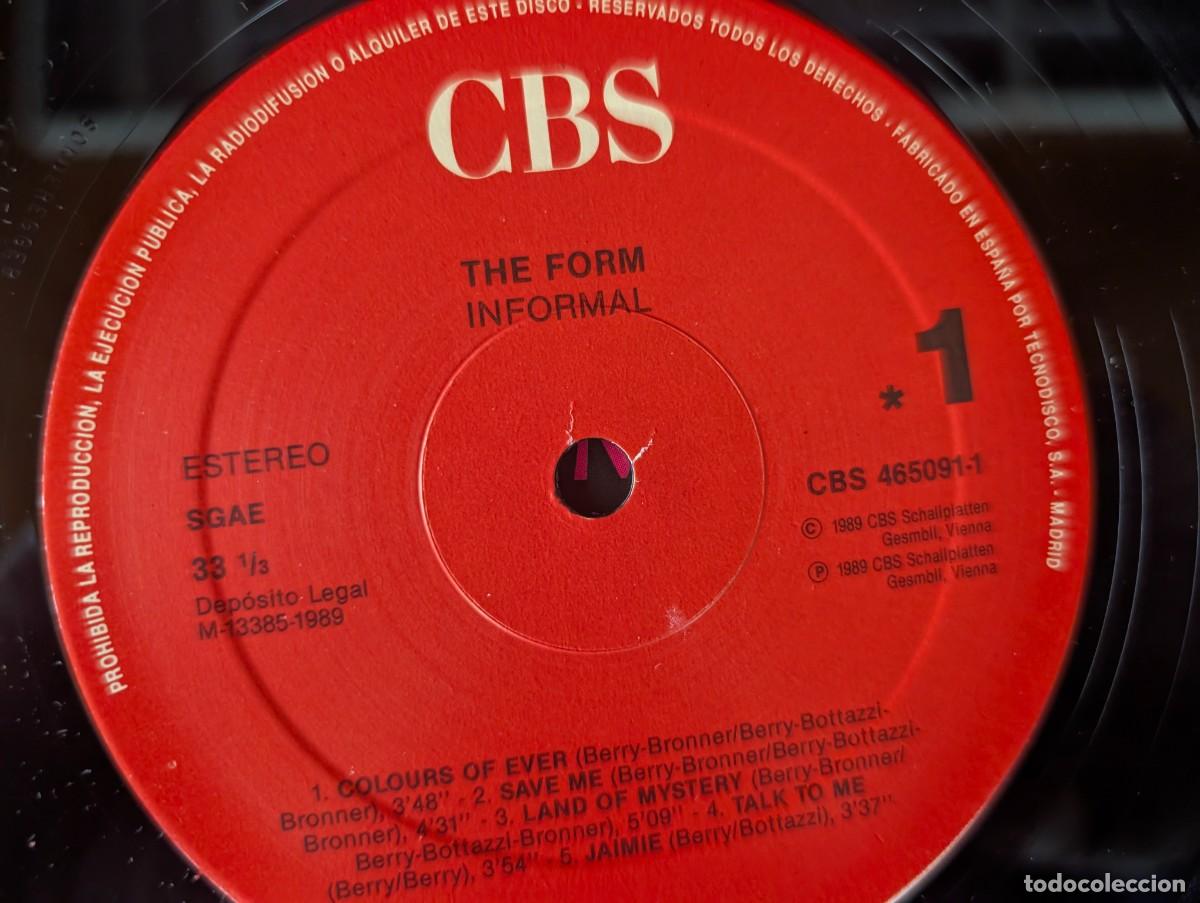 Discos de vinilo: L828 THE FORM - INFORMAL - LP VINILO - Foto 3