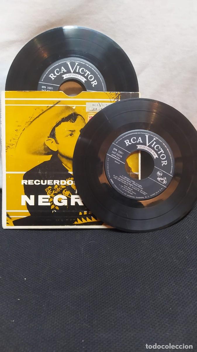 Discos de vinilo: Single doble Jorge Negrete - Foto 4