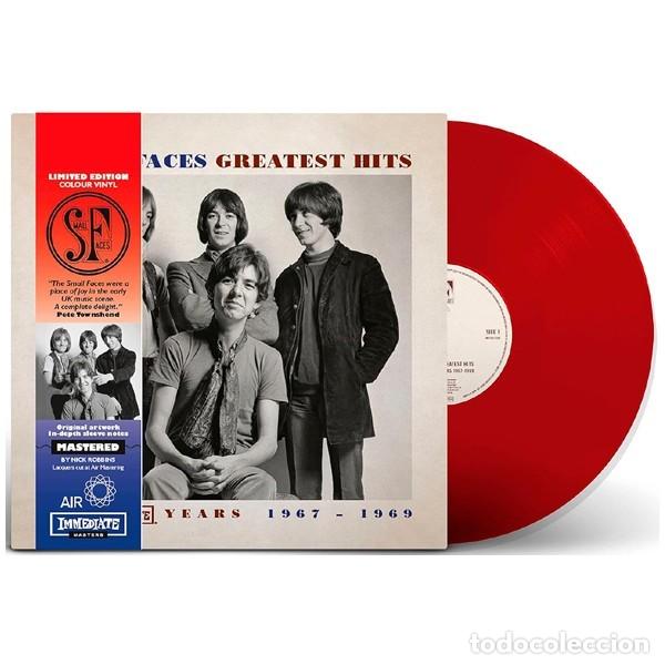 Discos de vinilo: SMALL FACES GREATEST HITS (COLOR ROJO TRANSPARENTE) -LP - Foto 1