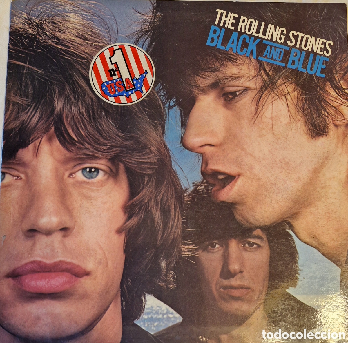 Discos de vinilo: THE ROLLING STONES BLACK AND BLUE LP - Foto 1