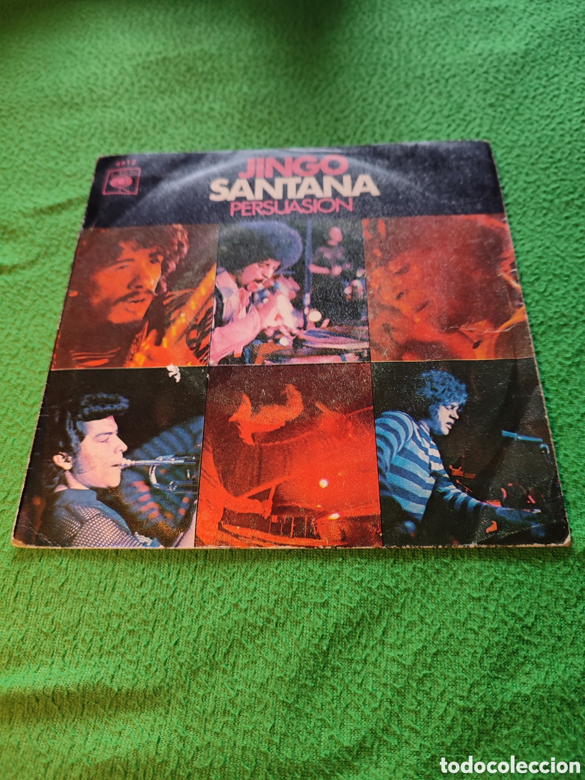 Discos de vinilo: Santana - Jingo / Persuasi&oacute;n 1970 - Foto 1