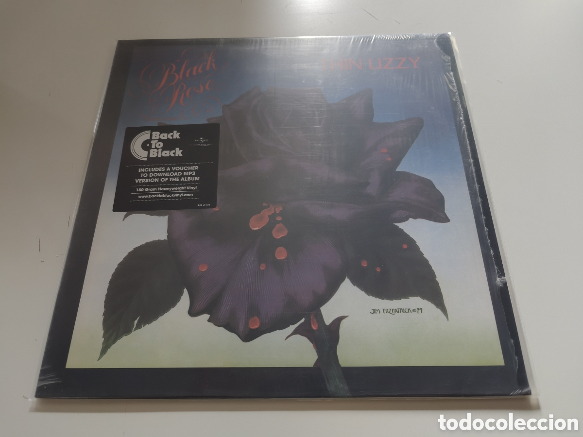 Discos de vinilo: VINILO DE THIN LIZZY - BLACK ROSE - LEER CONDICIONES DE VENTA - Foto 1