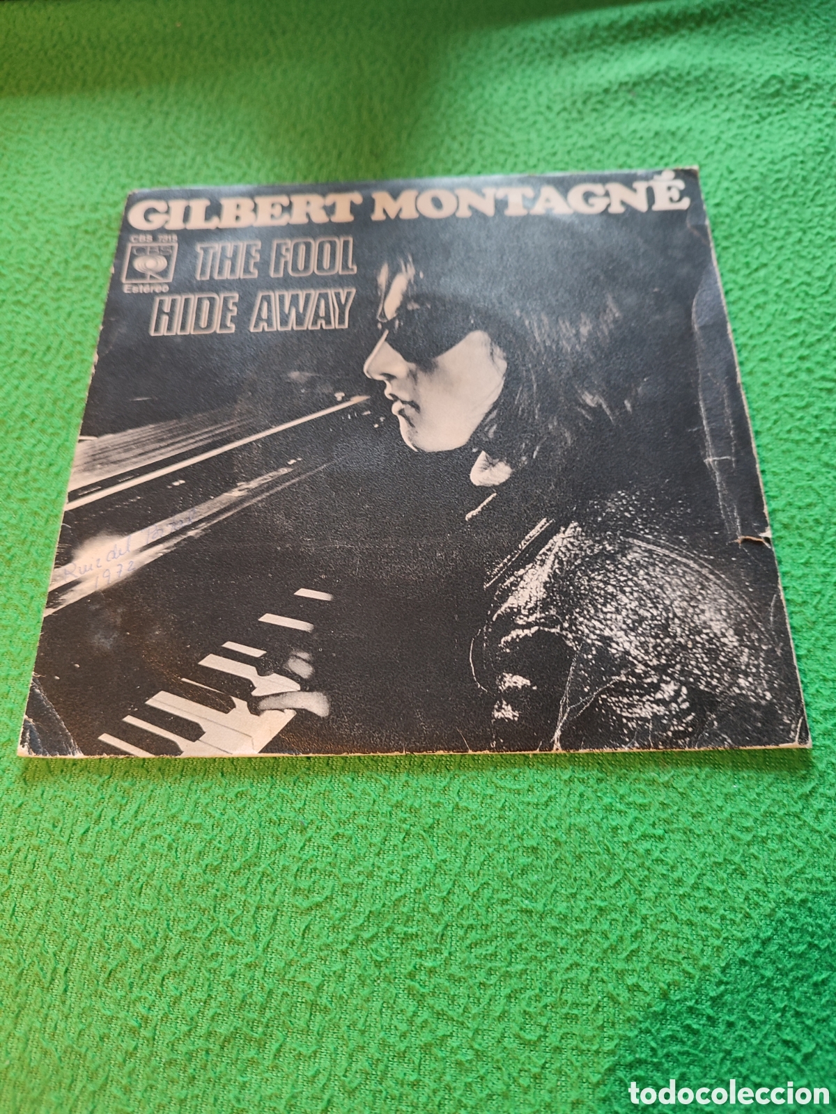 Discos de vinilo: Gilbert Montagne - The Fool / Hide away - Foto 1