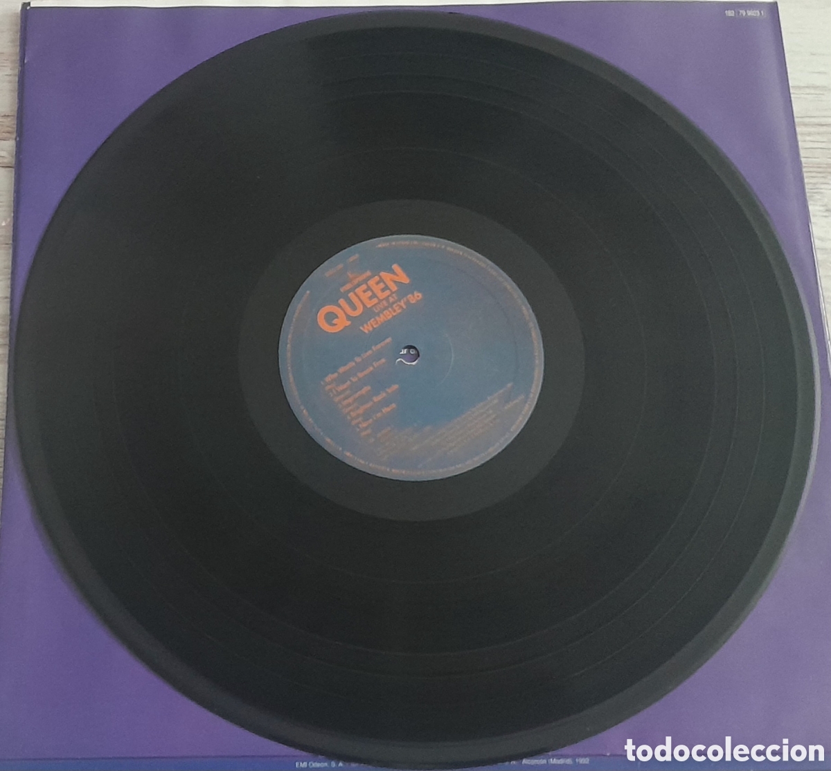 Discos de vinilo: QUEEN - LIVE AT WEMBLEY86 - 2XLP - GATEFOLD - EMI-ODEON 1992 - Foto 7
