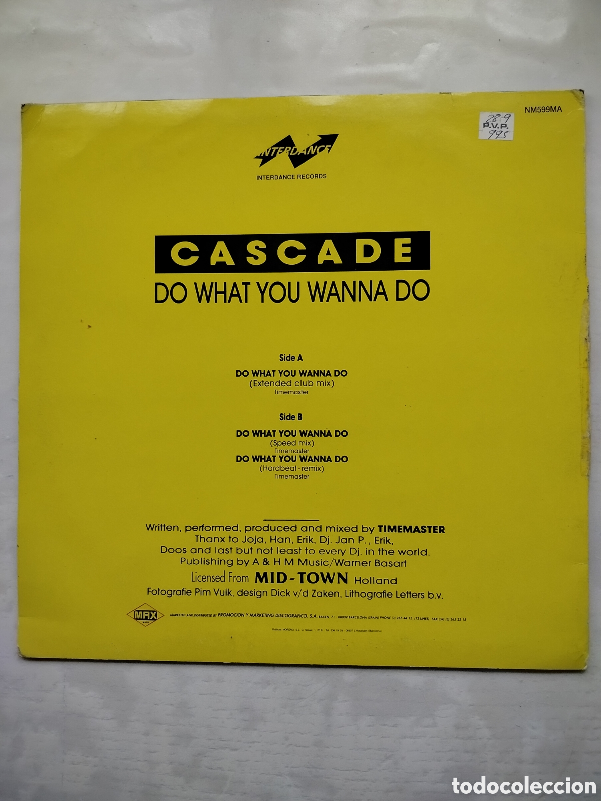 Discos de vinilo: Cascade Maxi-Single 92 - Foto 2