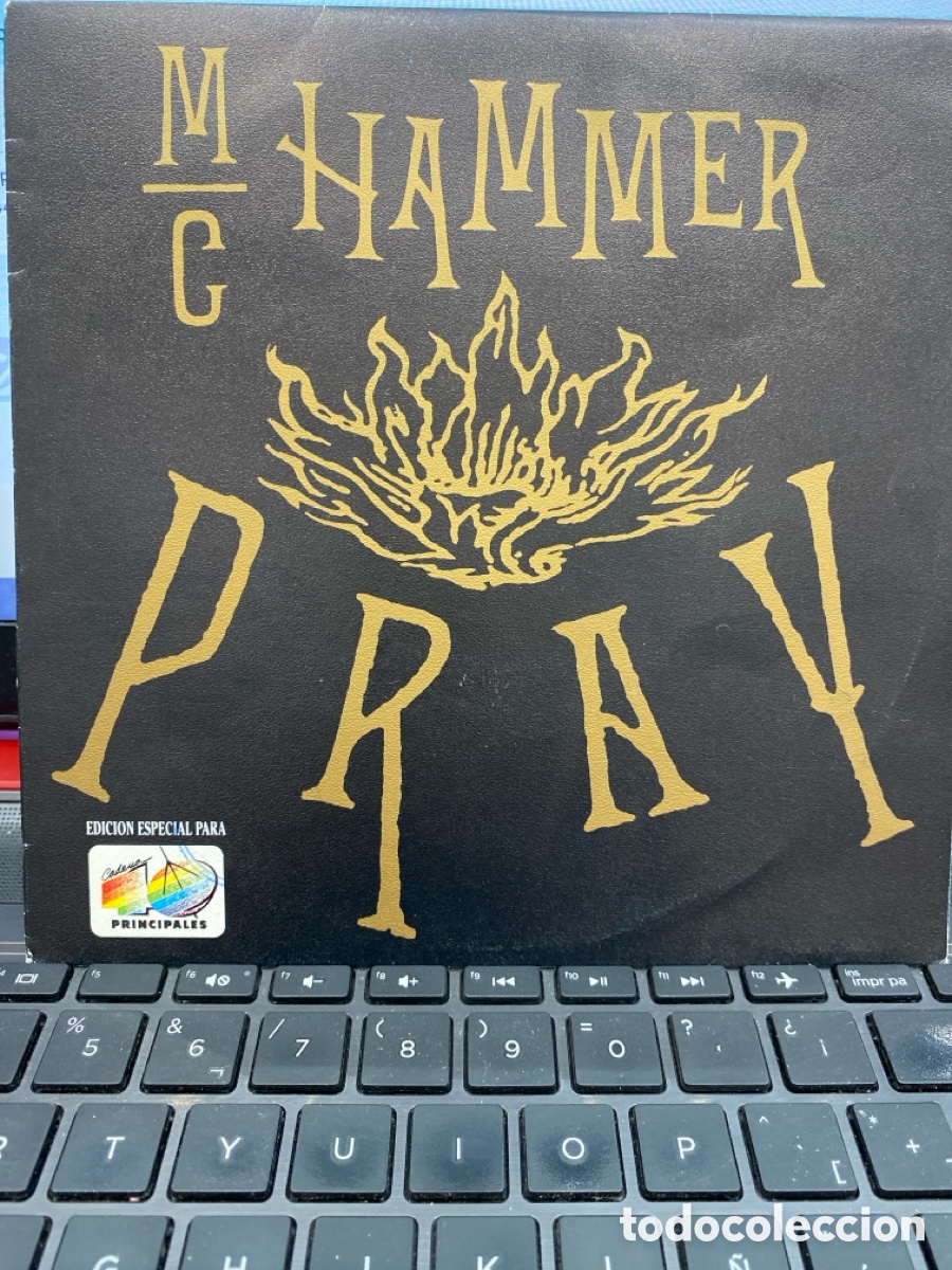 Discos de vinilo: MC HAMMER - PRAY SINGLE PROMO SPAIN - Foto 1
