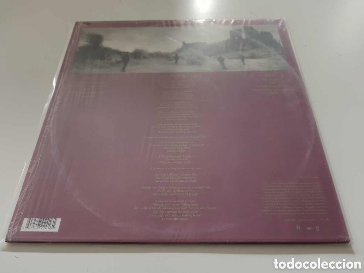 Discos de vinilo: VINILO DE U2 - THE UNGERTTABLE FIRE - VER CONDICIONES DE VENTA - Foto 2