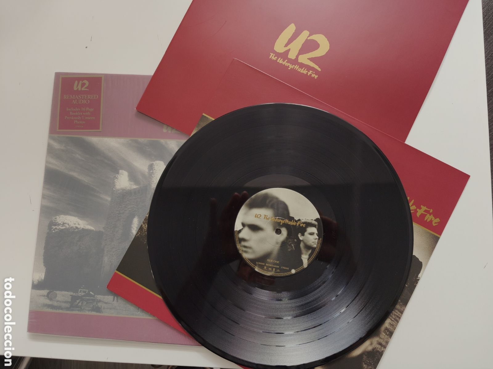 Discos de vinilo: VINILO DE U2 - THE UNGERTTABLE FIRE - VER CONDICIONES DE VENTA - Foto 4