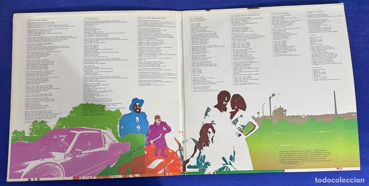 Discos de vinilo: Curtis Mayfield &ndash; Back To The World - Foto 3