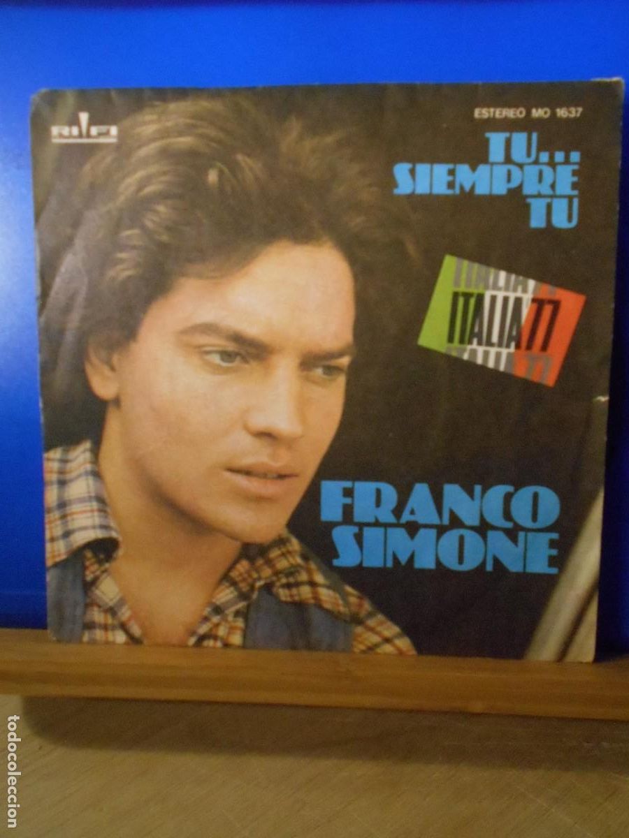 Discos de vinilo: Franco Simone, tu... siempre tu. Single. - Foto 1