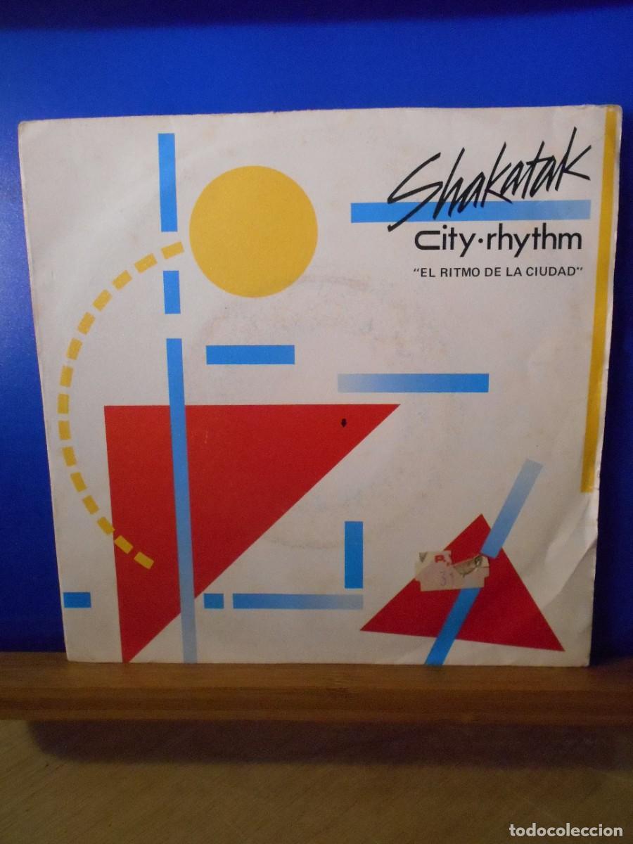 Discos de vinilo: Shakatak, city-rhythm. El ritmo de la ciudad. Single.