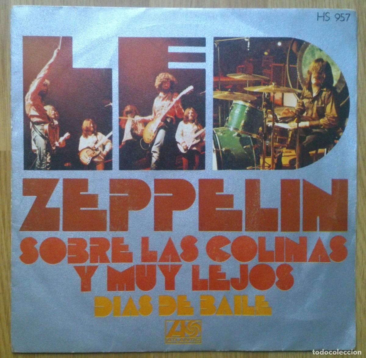 Discos de vinilo: LED ZEPPELIN SOBRE LAS COLINAS Y MUY LEJOS - Foto 1