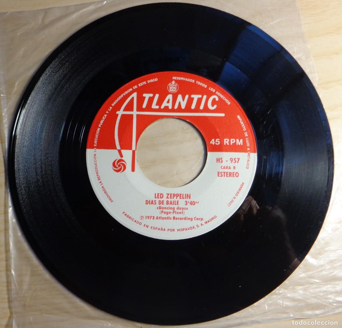 Discos de vinilo: LED ZEPPELIN SOBRE LAS COLINAS Y MUY LEJOS - Foto 4