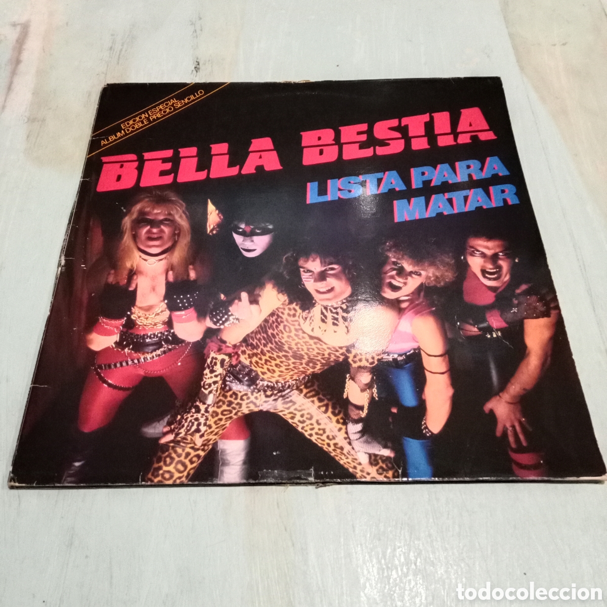 Discos de vinilo: BELLA BESTIA - LISTA PARA MATAR - LP DOBLE GATEFOLD - Foto 1