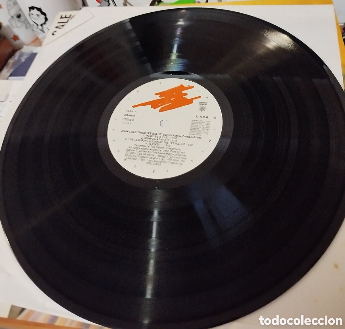 Discos de vinilo: John Cale - Paris Seveille. BSO - Foto 2