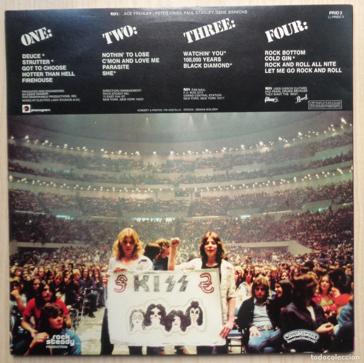 Discos de vinilo: KISS ALIVE - RARE!!!! MISPRINT - Foto 2