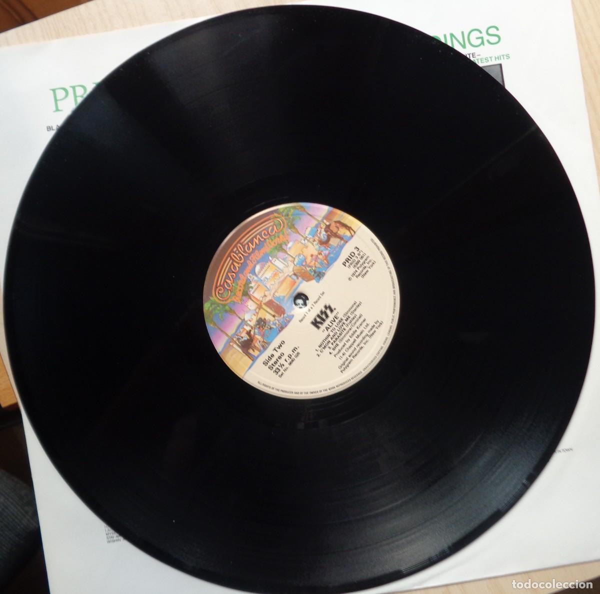 Discos de vinilo: KISS ALIVE - RARE!!!! MISPRINT - Foto 5