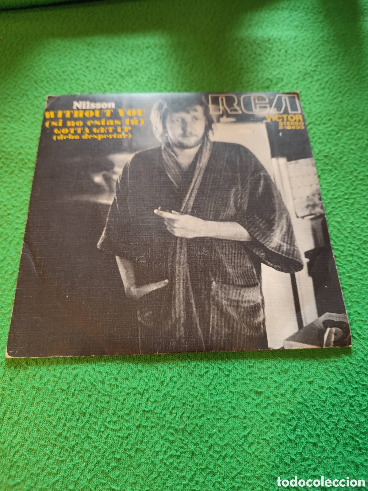Discos de vinilo: Nilsson - Without you ( Si no est&aacute;s t&uacute;) - Foto 1